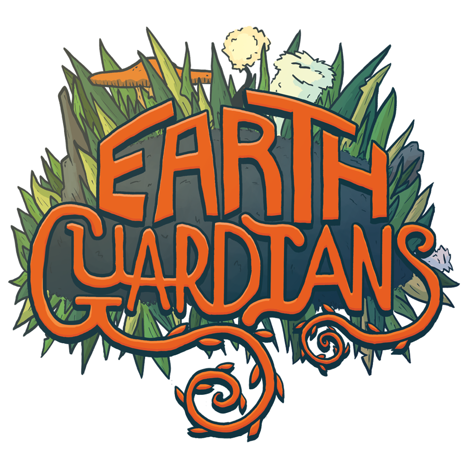 Earth-guardians-logo-FA2.png Earth Guardians competition logo, designed by Bachelor of Design with Honours graduate Josh Walker.